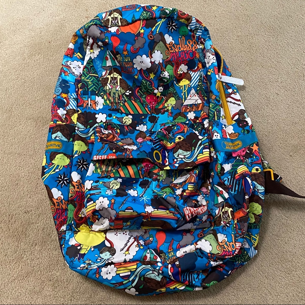 LESPORTSAC ARTIST IN RESIDENCE “BFREE” Extra Large BACKPACK